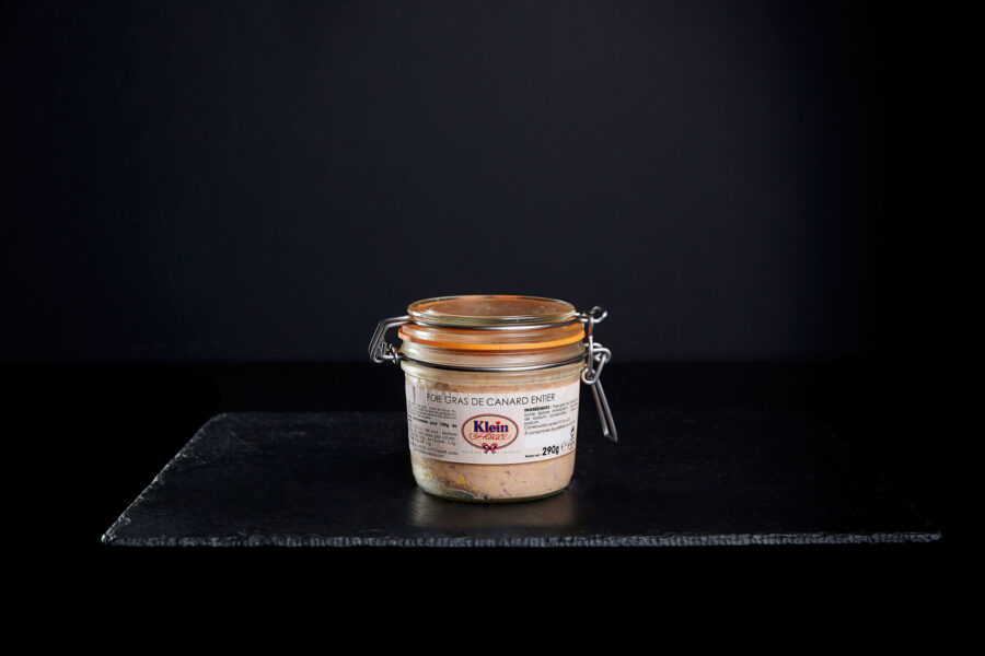BOCAL FOIE GRAS CANARD KLEIN 290G 4/5 pers
