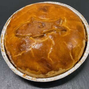 TOURTE AU SAUMON ET ST-JACQUES AU SAFRAN 4 pers