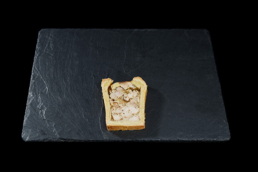 PATE EN CROUTE VOLAILLE MOUTARDE A L&rsquo;ANCIENNE 120g