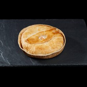 TOURTE AU SAUMON ET POIREAUX 600g