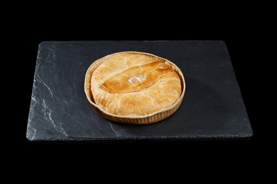 TOURTE AU SAUMON ET POIREAUX 600g