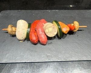 BROCHETTE DE SAUCISSES HEUREUSES